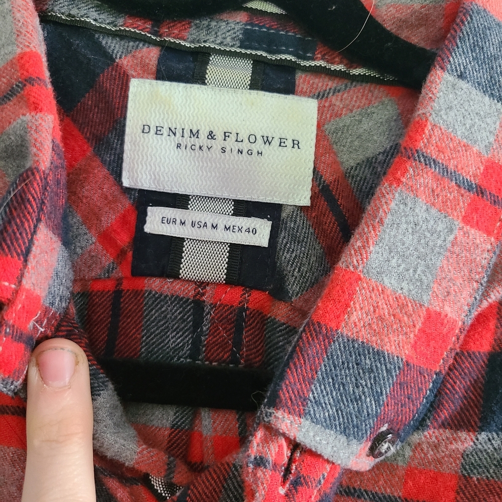 Flannel button down - Picture 2 of 2